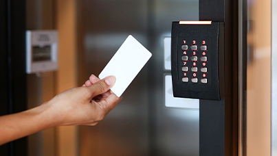 Mobile and Key Card Entry Options